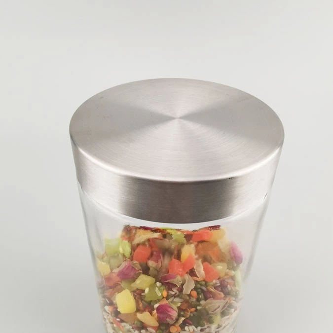 Large Glass Sweet Jar